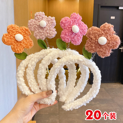 网红可爱毛绒发箍节日活动小礼品
