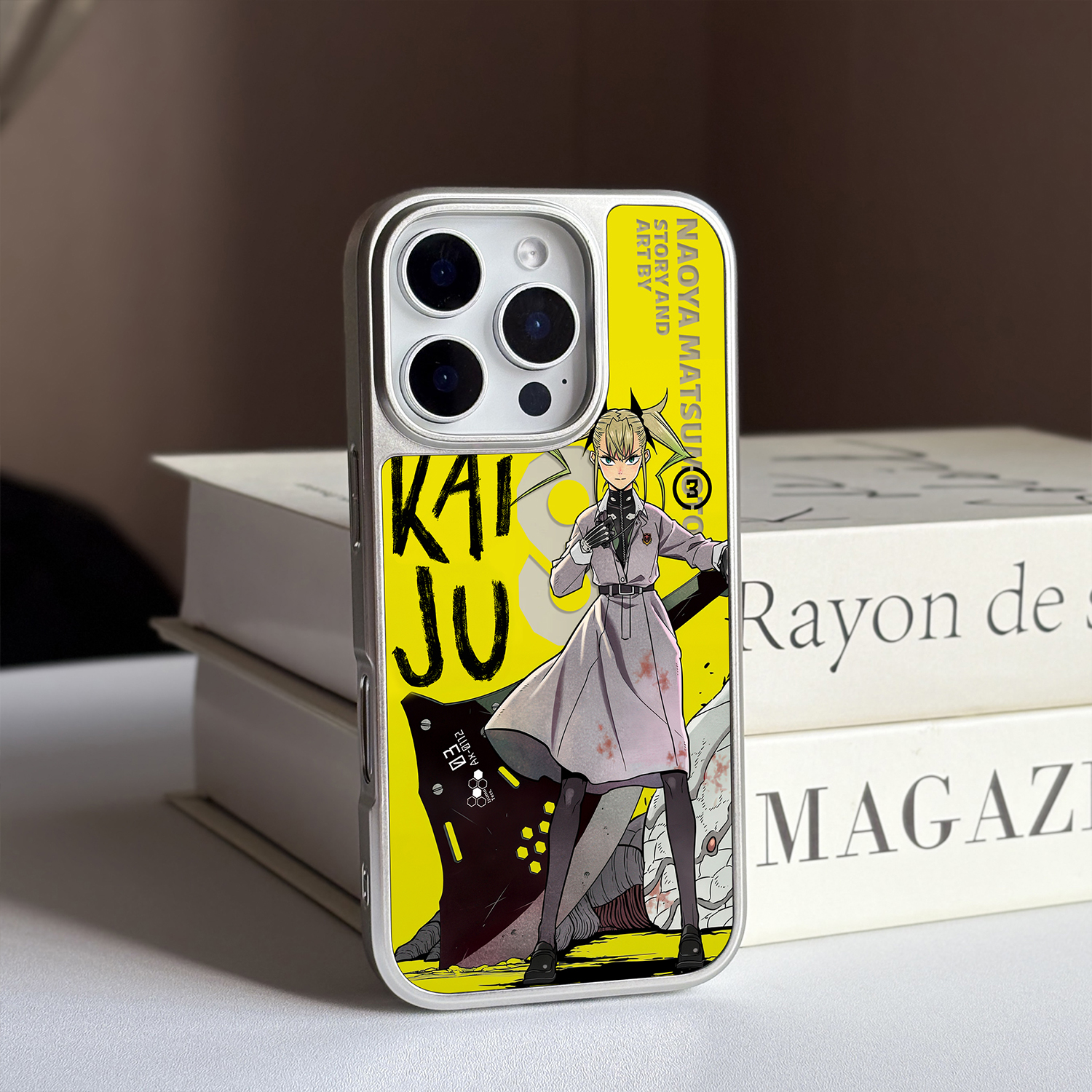 怪兽8号手机壳适用苹果16promax