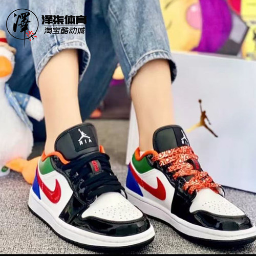 耐克AJ1防滑耐磨低帮篮球鞋