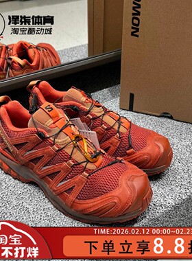 SALOMON萨洛蒙 XA PRO 3D RED ASHES 红棕 徒步越野跑步鞋479684