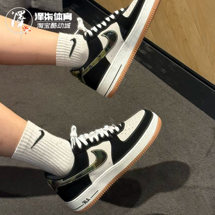 Force Low AF1迷彩勾米黑低帮空军一号板鞋 100 Nike HQ1967 Air