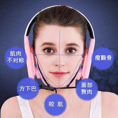 瘦脸神器绷带内推颧骨缩小脸型矫