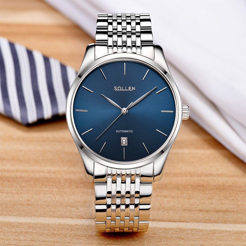 日历防水时尚风全自动机械表