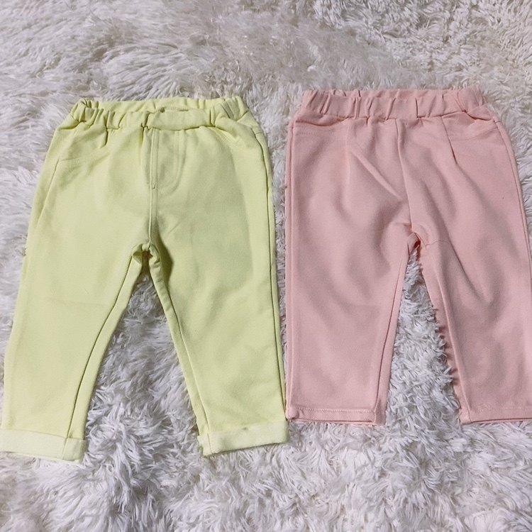 狗家80-100韩国童装男童女童春秋纯棉可爱宝宝大屁屁裤子婴儿长裤