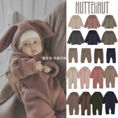 9折丹麦 Huttelihut 25秋冬儿童宝宝婴幼儿羊毛连体外套上衣保暖