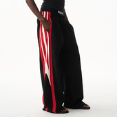 双腰印花运动街头宽松卫裤 EXITMODE 26SS