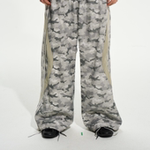 BLINDNOPLAN 25AW EXITMODE 双腰迷彩运动宽松阔腿休闲长裤