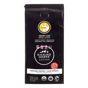 包邮!加拿大Kicking horse SMART ASS 细研磨咖啡粉中度烘焙284g