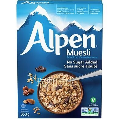 包邮加拿大ALPEN全谷物无糖