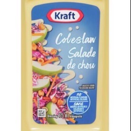 包邮加拿大卡夫Kraft Coleslaw卷心菜沙拉/色拉酱凉拌菜425ML多种