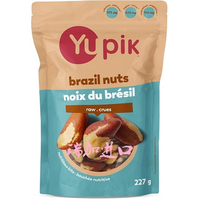 包邮加拿大Yupik brazil nuts天然整颗巴西坚果原味生果仁227克*2