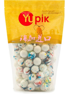 新品包邮加拿大Yupik Jaw Breaker缤纷彩色大颗硬球糖1KG味道持久