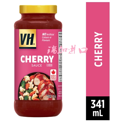 包邮加拿大VH甜酸樱桃酱腌蘸料鸡肉春卷341ML*2瓶多种搭配无麸质