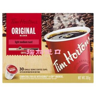 包邮加拿大TimHortons胶囊咖啡