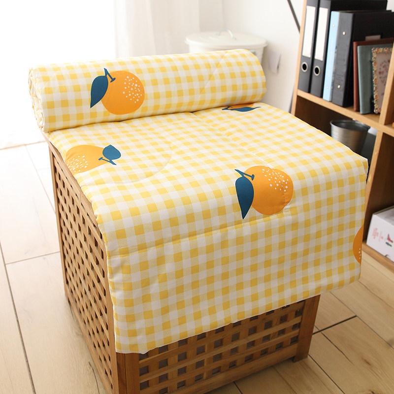 橘子汽水全棉夏凉被夏被柔软纯棉空调被单人双人凉感盖被枕套套装,床上用品,化纤被,淘宝优惠券,粉丝福利购,淘宝优惠卷