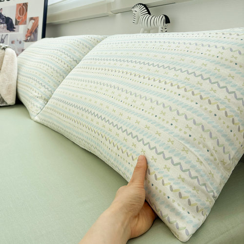 唐朝一只鱼双层纱海岸枕套