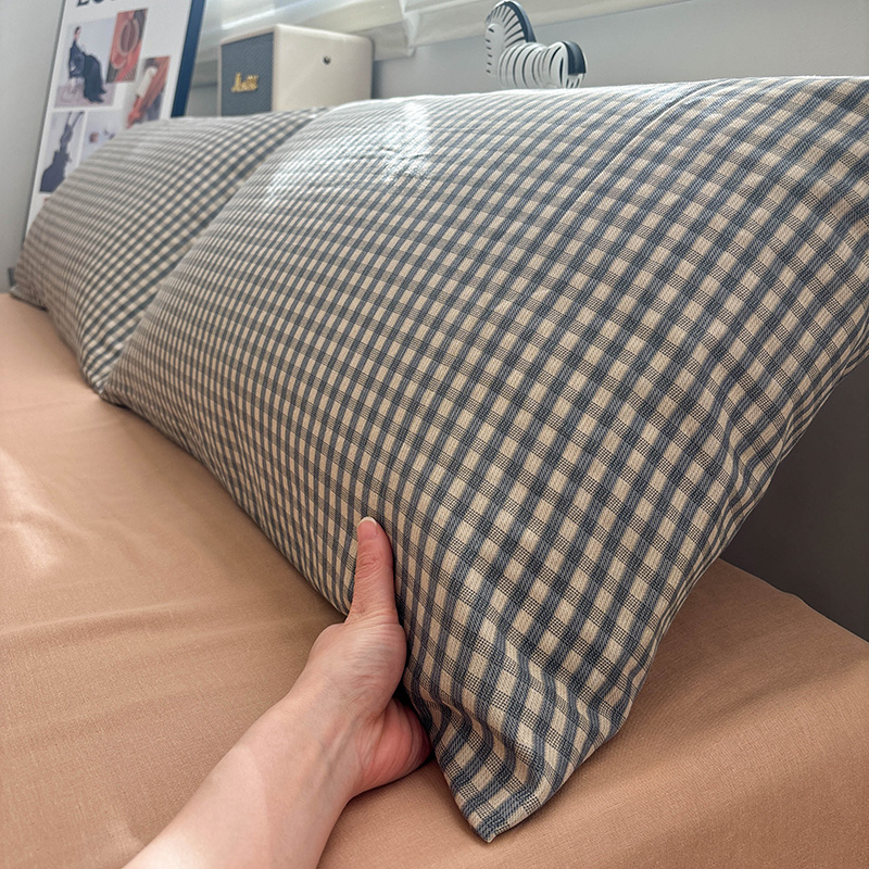 唐朝一只鱼双层纱罗格先生枕套