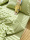 Выстиранная хлопчатобумажная простыня green mood из чистого хлопка, цельное однотонное одеяло из 100 хлопка, одноместное студенческое общежитие может быть укомплектовано тремя или четырьмя комплектами mini 0