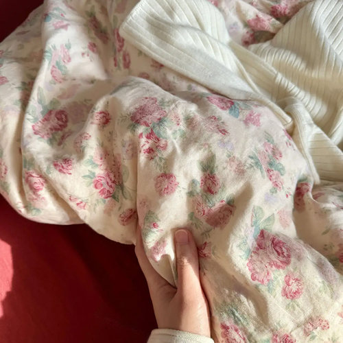 唐朝一只鱼双层纱YU-美诺床单