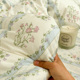 半夏田园风碎花纯棉床单床笠单件被套1.5米全棉亲肤可配三四件套