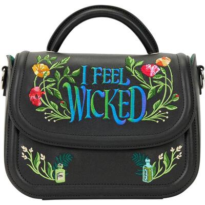 Loungefly Universal Wicked: Part Two Floral Crossbody Bag
