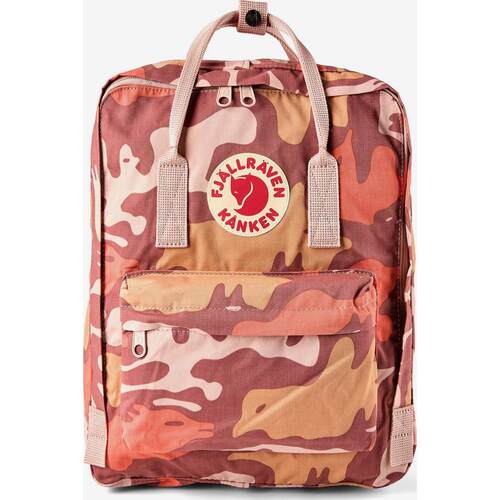 海外代购Fjallraven/北极狐女士双肩背包耐磨大容量迷彩轻便