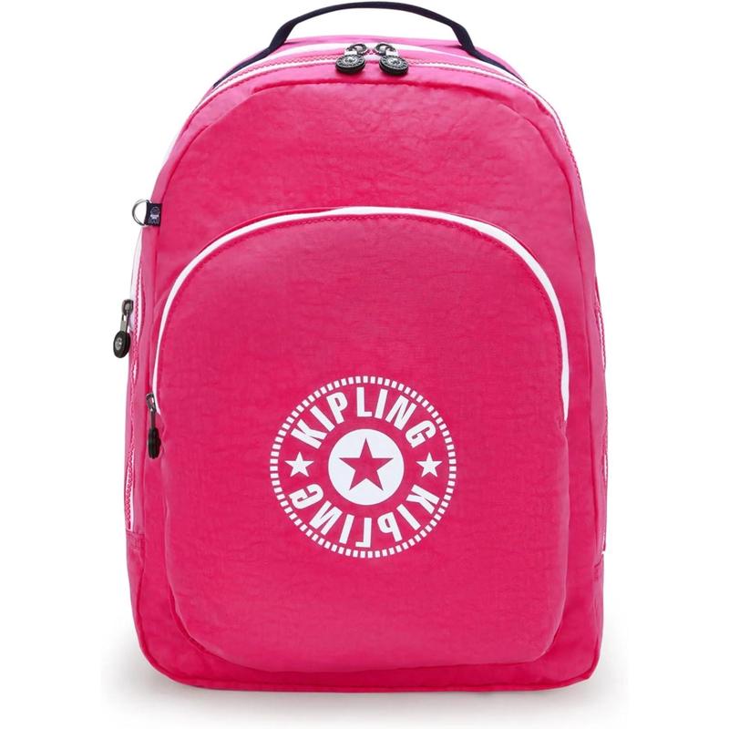 代购Kipling背包女双肩包多口袋设计顶部提手拉链闭合前袋储物