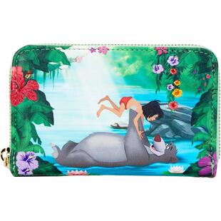 海外代购Loungefly女士钱包ID透明窗钞票收纳拉链开合多卡位