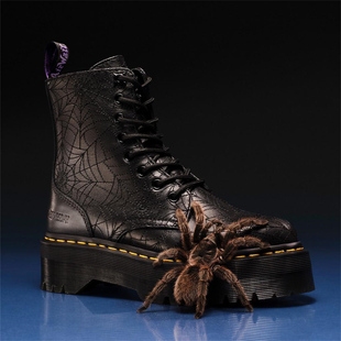 Dr.Martens Wednesday星期三联名限定款Jadon厚底哥特马丁靴女靴