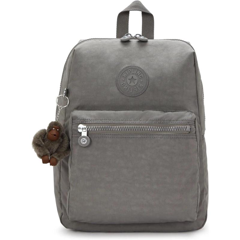 代购Kipling背包女双肩包前袋拉链顶部提手内部拉链口袋轻便设计