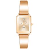 代购 ANNE KLEIN安妮克莱因女士腕表夜光计时秒针日历金属钢带