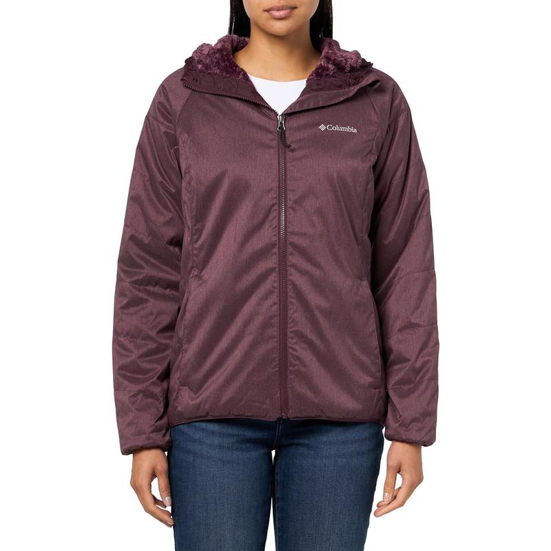 Columbia哥伦比亚女士软壳衣防风防水保暖外套连帽长袖保暖衣
