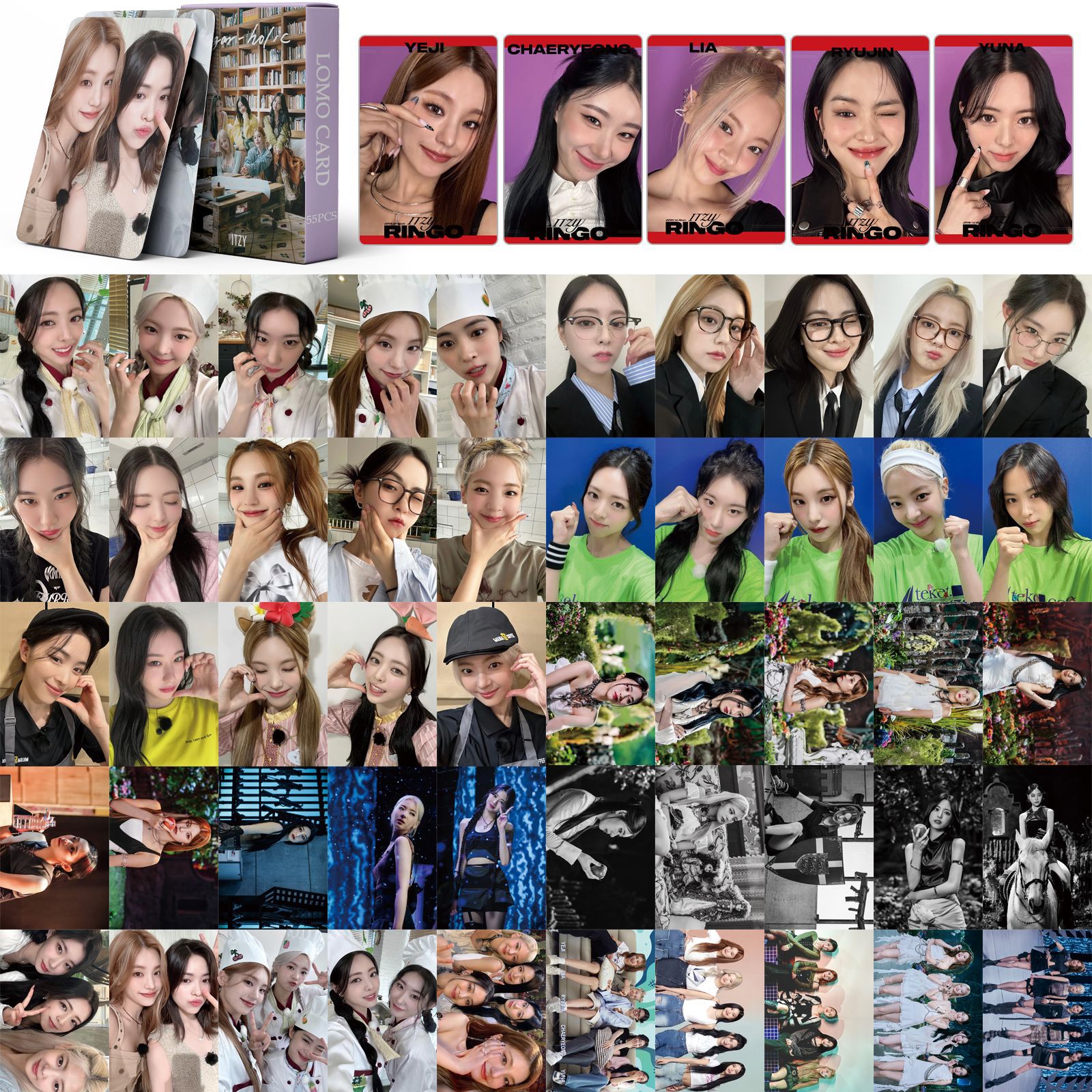 ITZYSugar-holic周边小卡