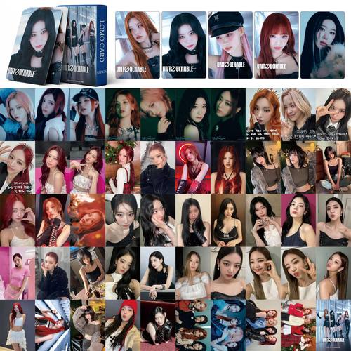 ITZY UNTOUCHABLE周边小卡黄礼志Yeji申留真李彩领Yuna应援照片卡