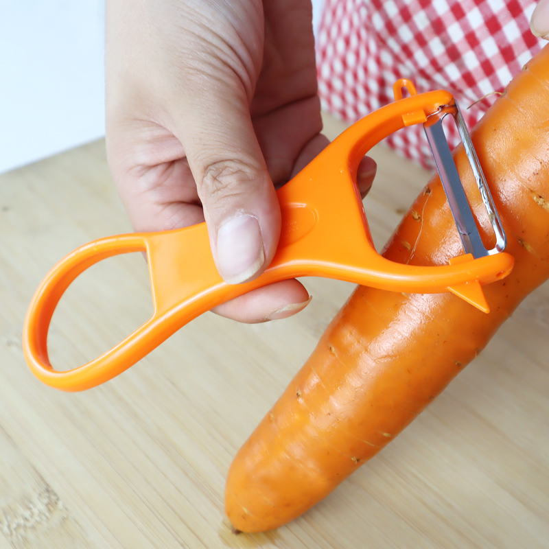 家用不锈钢去皮刀削皮薄苹果削皮器土豆刮皮刀厨房多功能削皮神器