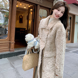 比熊款羊羔毛长款【现货冬装】慵懒风大外套199-D330-P185-控268，女装毛呢外套，浙宝199