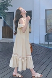 199-26116-P125-控188【现货】连衣裙森仙度假旅游复古花边，女装连衣裙，浙宝199