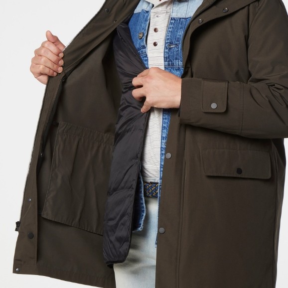 彬彬家~美国版贵牌机能防水风衣略宽松工装外套连帽夹克两穿上衣