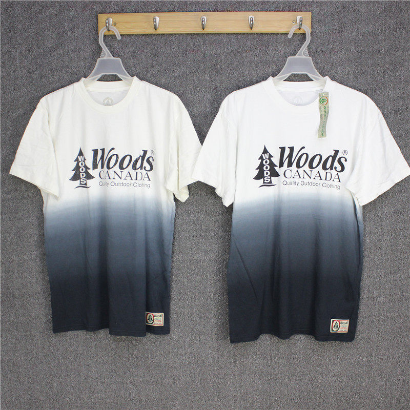 彬彬家~日本版美潮拼接纯棉短袖夏款圆领t恤