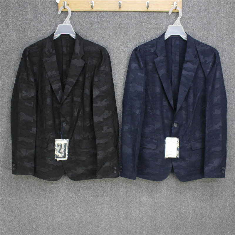 彬彬家~日本单贵牌略修身西装外套薄款弹力小西装服轻便夹克修身
