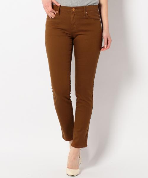 彬彬家~日本单高duan小直筒裤休闲牛仔裤中低腰弹力略修身九分裤