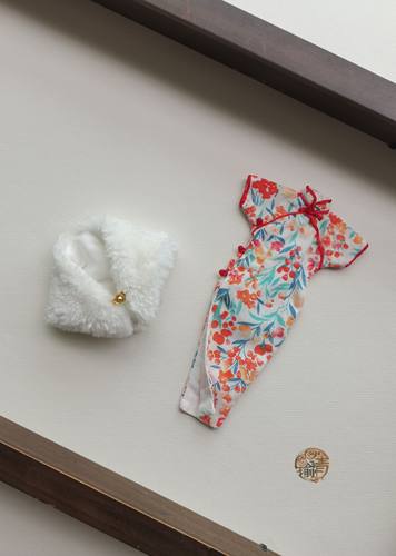 《花样年华》blythe小布娃衣azone licca ob24 ob22 旗袍展示