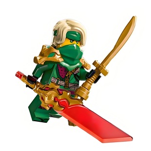 劳埃德 幻影人仔积木玩具益智显影刀龙头肩甲袋兼容忍者积木 19季