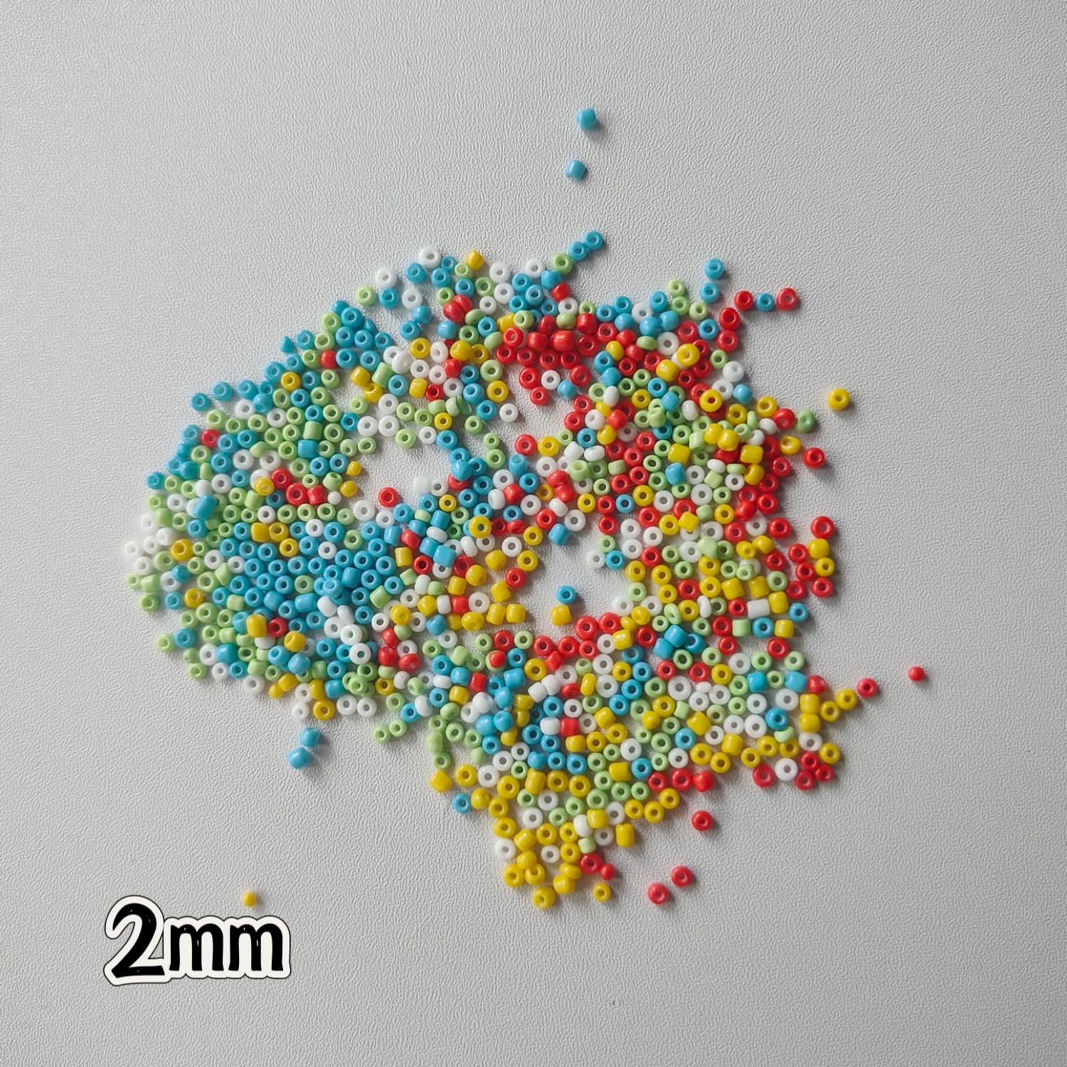 烤漆小米珠2mm毛线钩针配件饰品小装饰珠子可缝可粘