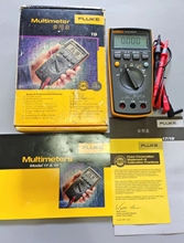 [可开票]二手福禄克经典万用表19未使用带包装盒fluke万能表