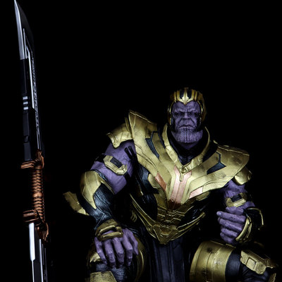 复仇者联盟灭霸半身胸像漫威系列雕像模型手办摆件生日礼物