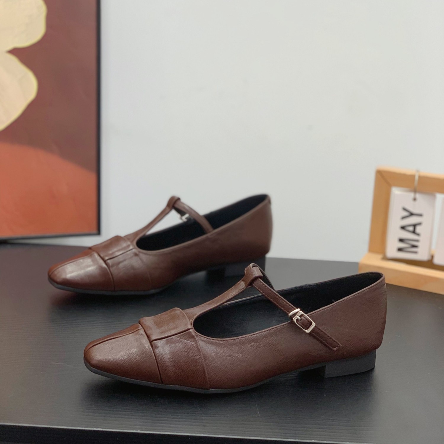 软面软底舒适通勤时尚百搭工作鞋