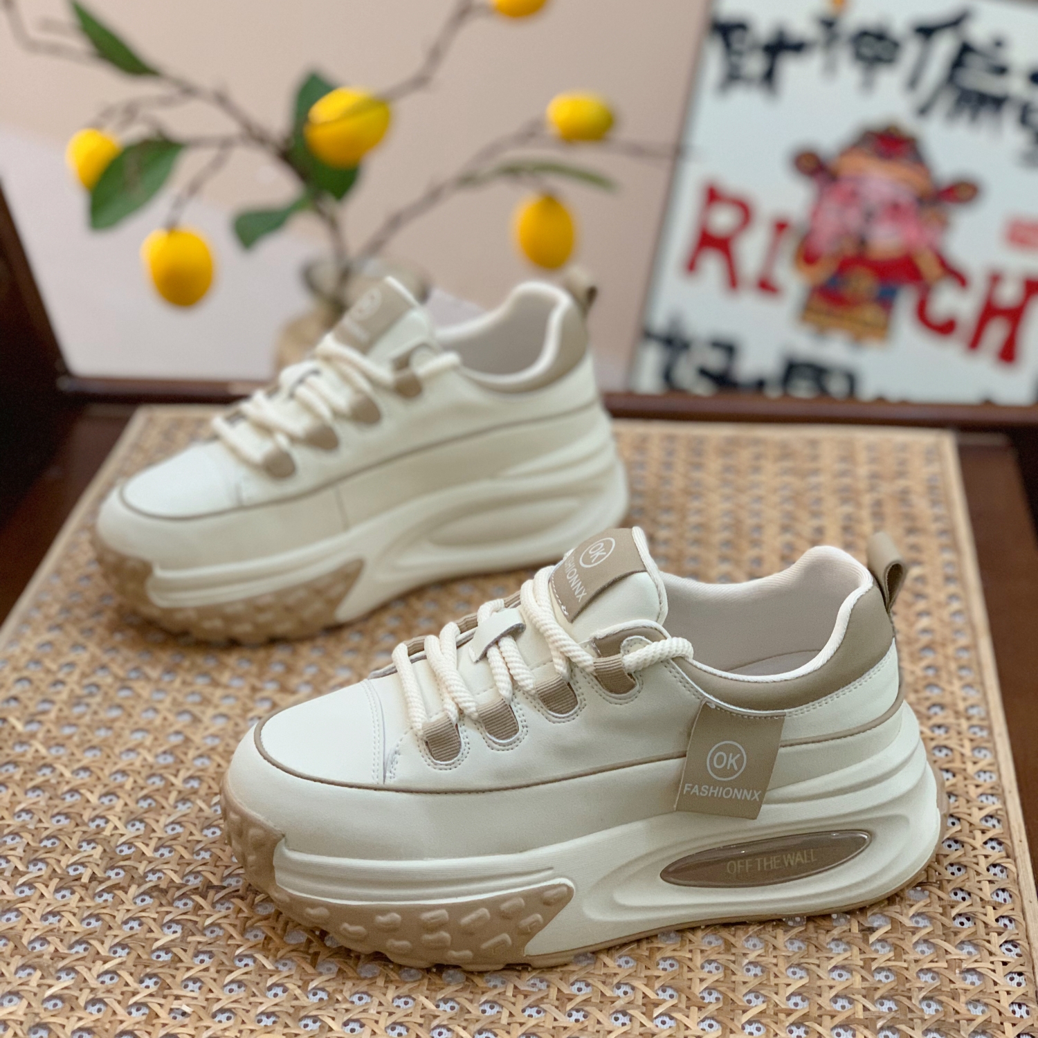 小个子显高小白鞋轻便舒适