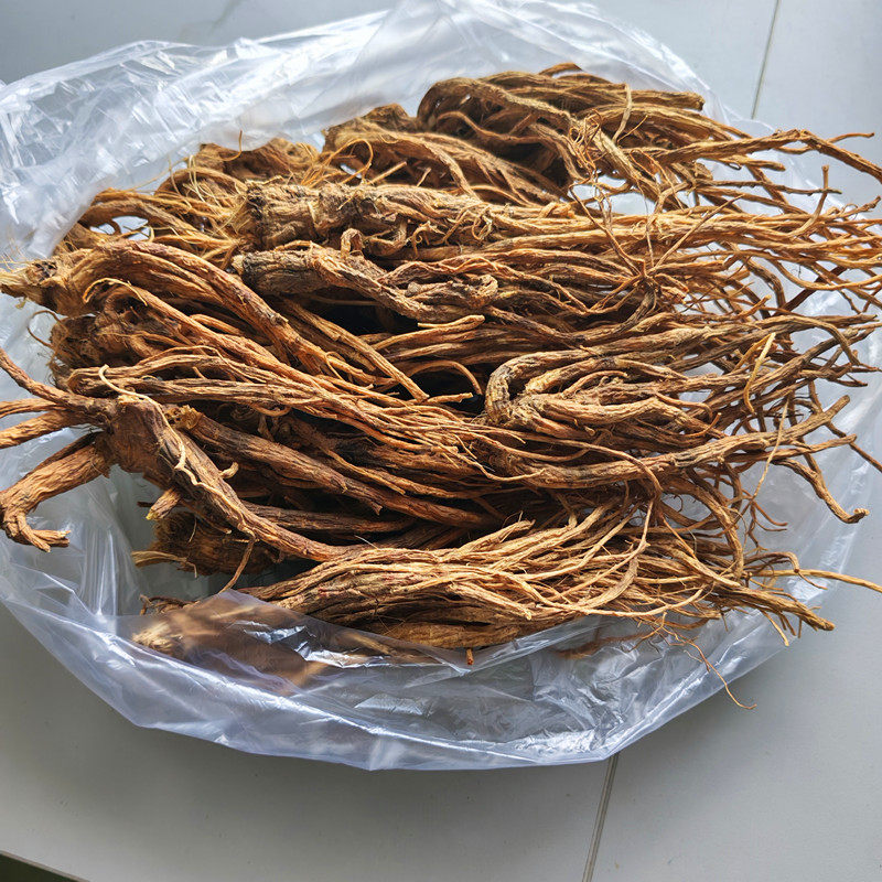 前胡中药材 新晒前胡根干货白花前胡姨妈菜贵州山货地产草药500克