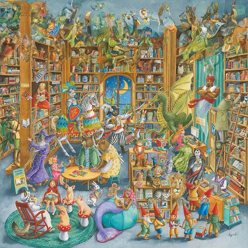 Ravensburger睿思奇幻店铺系列1000片进口成人拼图玩具收藏礼物